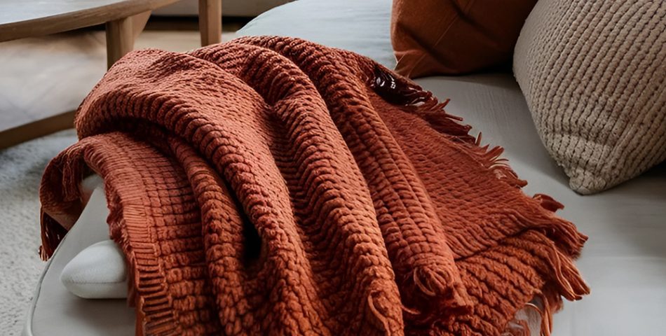 Add Cozy Throw Blankets and Pillows for Casual