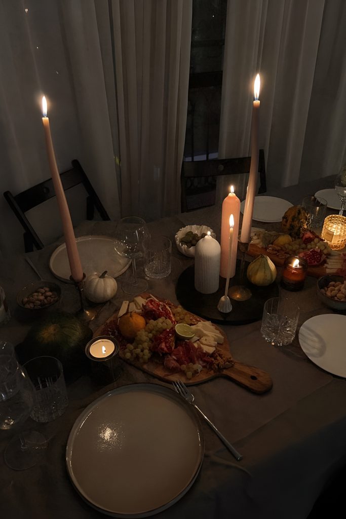 Add Moody Candlelight for an Inviting Glow