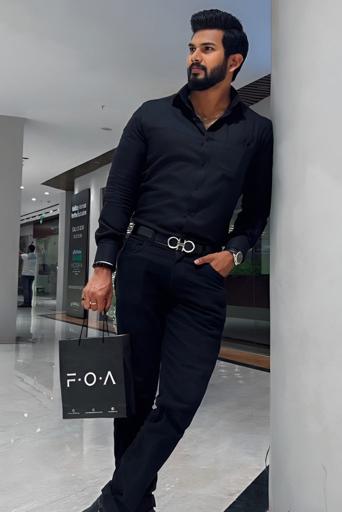 All Black Outfit for Contemporary Cutting Edge