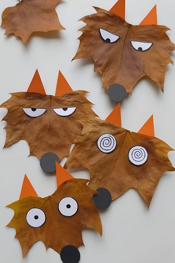 Autumn Leaf Pumpkins from Nature's Treasures