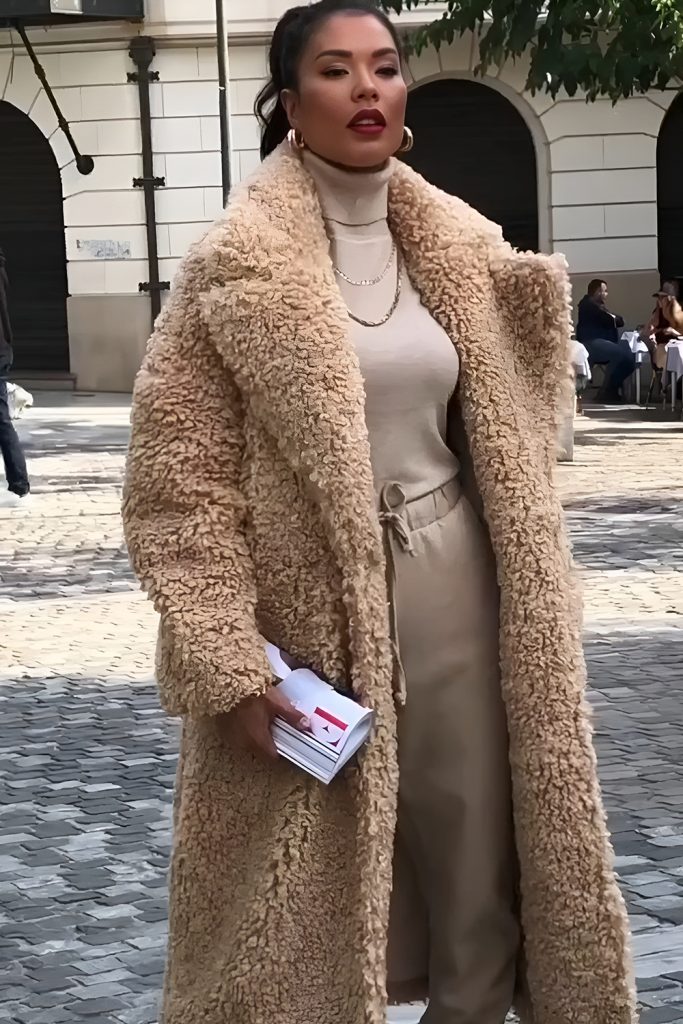 Belted Teddy Coat for a Polished Silhouette