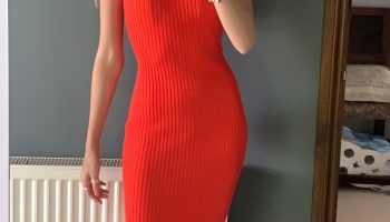 Bold Red Bodycon Dresses with Statement Boots