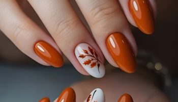 Burnt Orange Hues Inspired by Falling Leaves