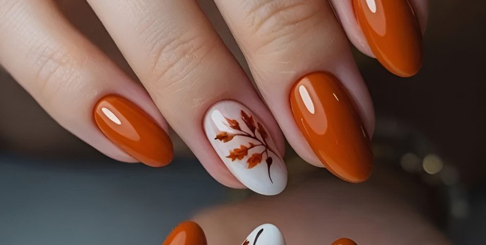 Burnt Orange Hues Inspired by Falling Leaves