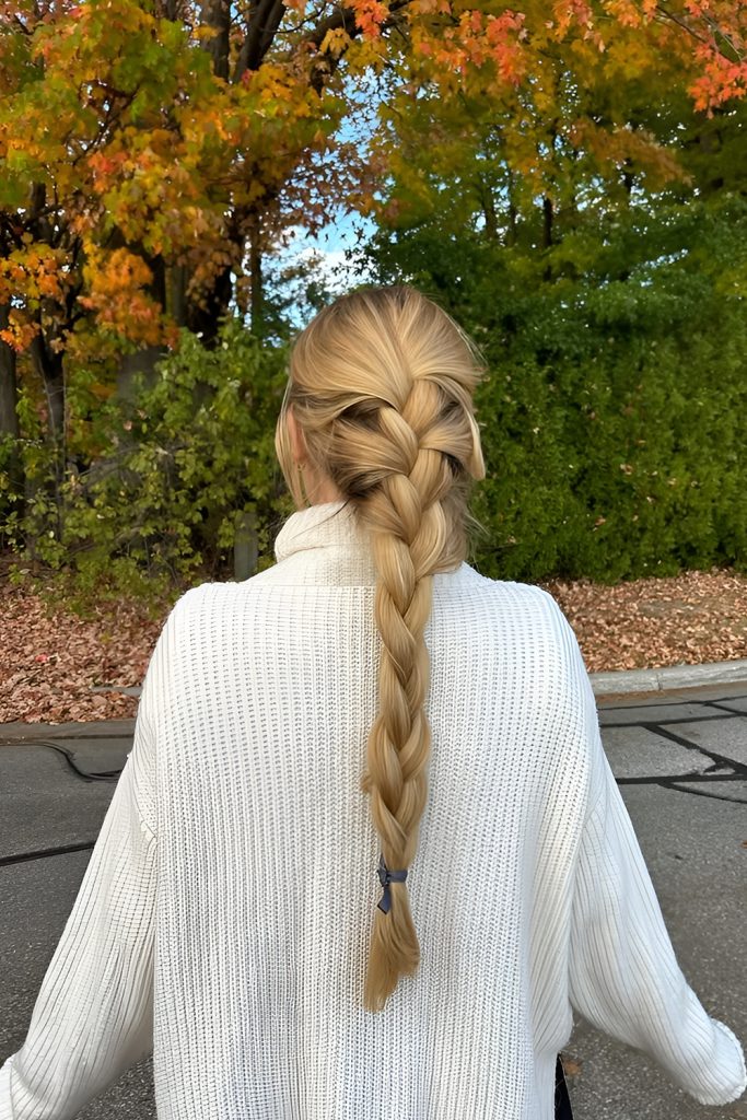 Classic French Braid for Timeless Elegance