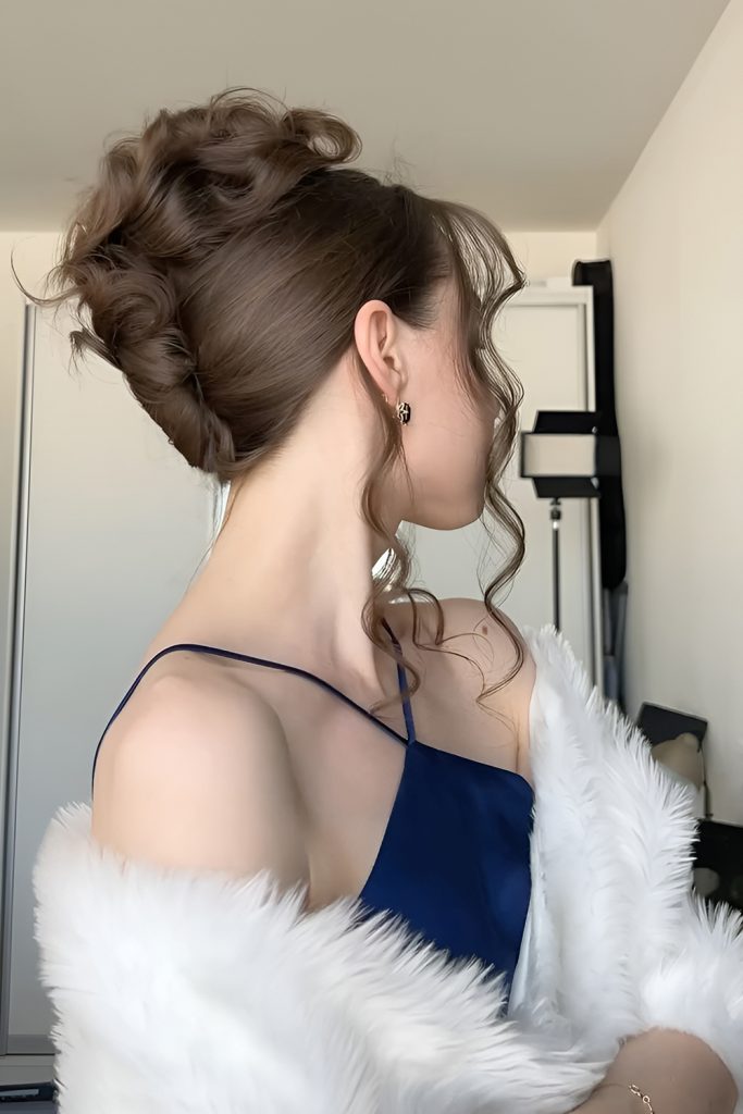 Classic French Twist with a Modern Twist