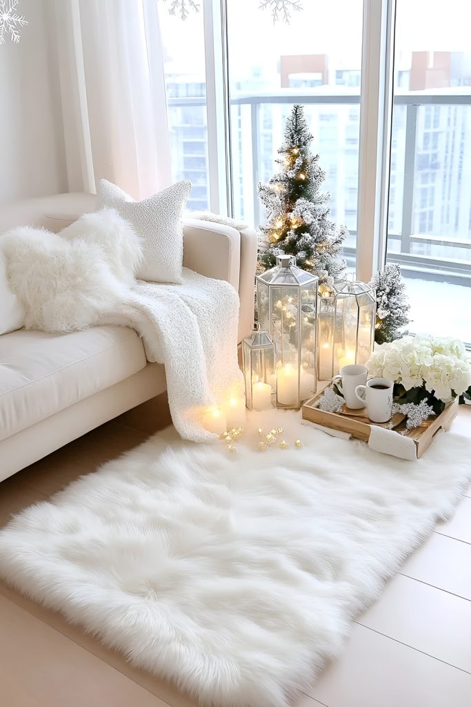 Faux Fur Accents for Luxe Warmth