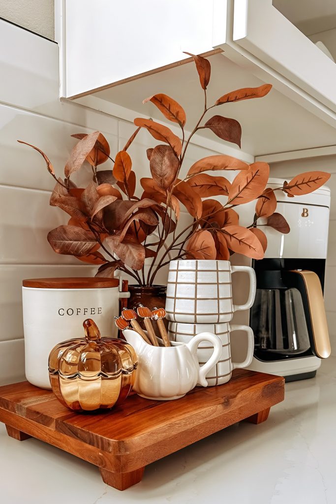 Finish the Night with a Decorative Coffee and Tea Stand