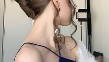 French Twist with a Holiday Flair