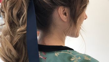 Giant Ponytail with Ribbon Tie