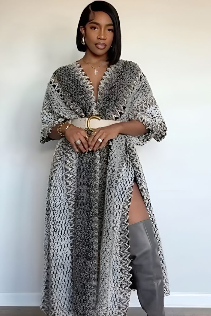 Knit Dress with a timeless knit dress