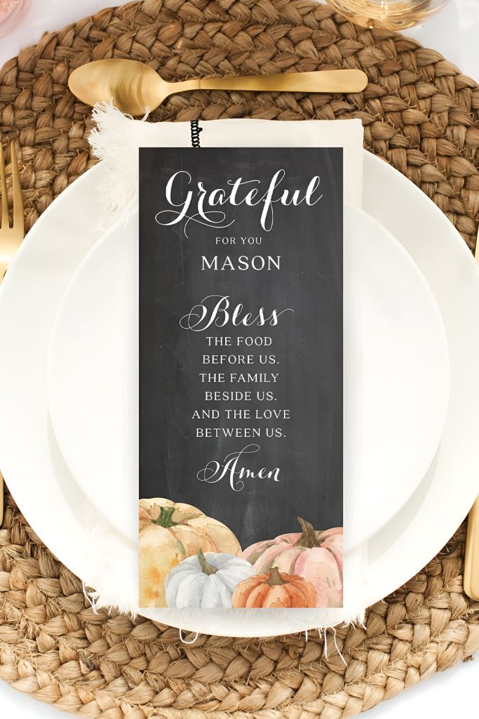 Mini Chalkboard Place Cards