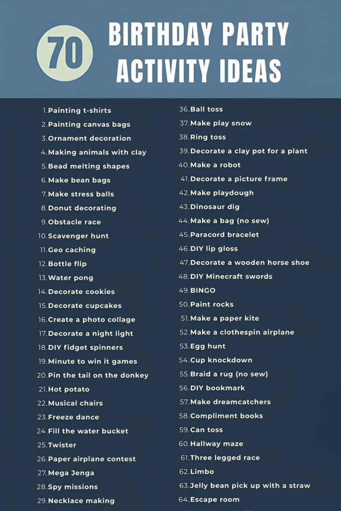 Planning Amusing and Meaningful Activities