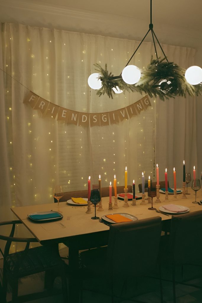 Provide a Soft, Festive Glow with String Lights