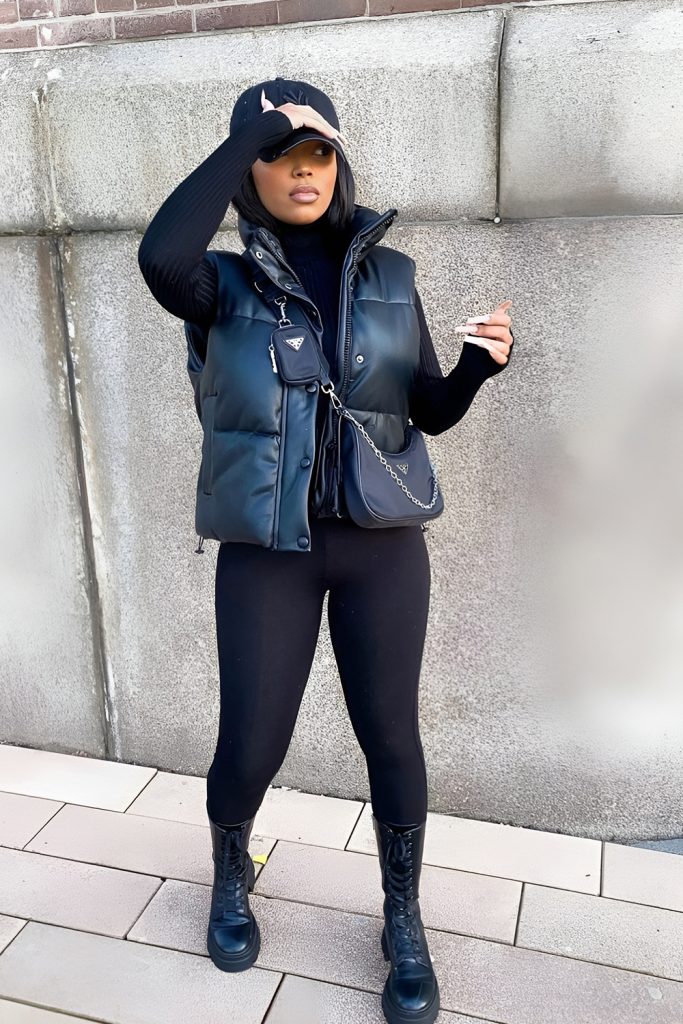 Puffers Styled with Sleek Layers