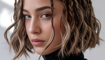 Romantic Nights Accented with Waterfall Braids