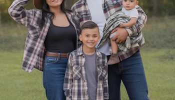 Rustic Flannel and Denim for Outdoors