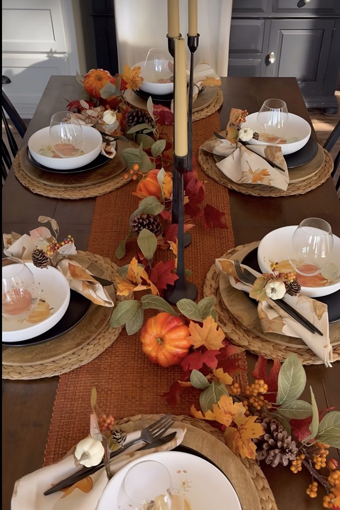 Rustic with Wooden Accents and Earthy Tones