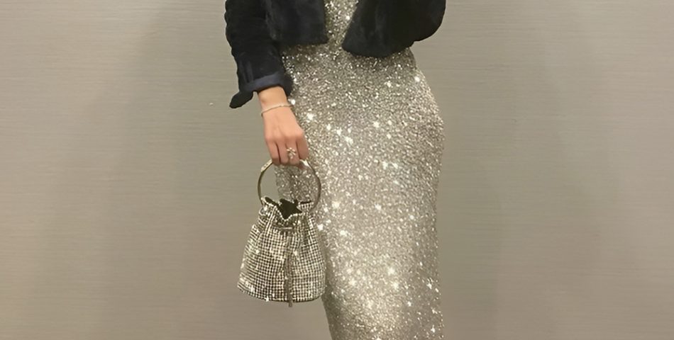 Sequin Midi Dresses that Shine Under Every Source of Light