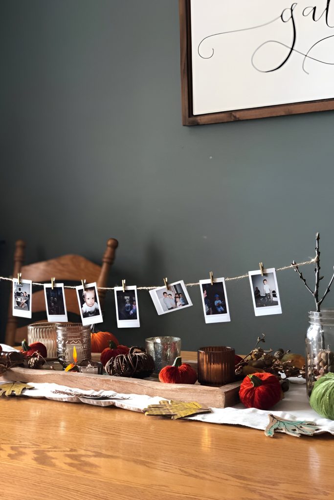 Show Family Photos and Shared Memories as Decor