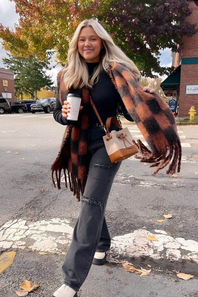 Statement Scarves That Turn Basic Outfits Into Style Plus