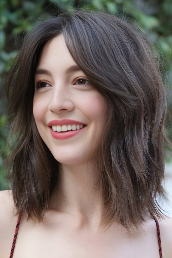 Textured Lob with Loose Ends