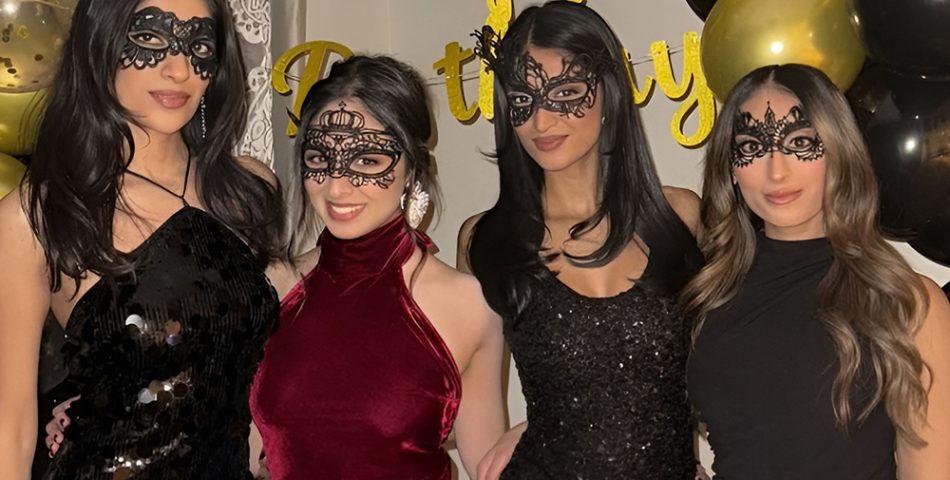 A masquerade themed night full of mystery and glamour