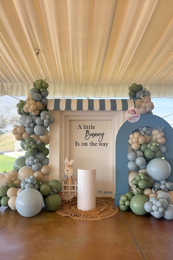 Bunny Meadow Spring Shower