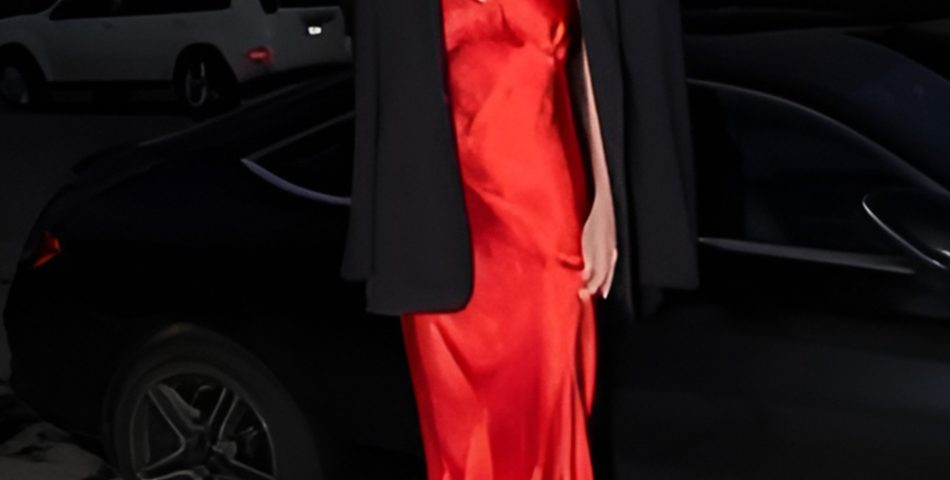 Classic Chic in a Satin Slip Dress