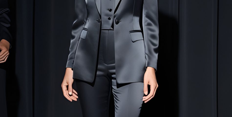Contemporary Tuxedo Inspired with a Feminine Flair