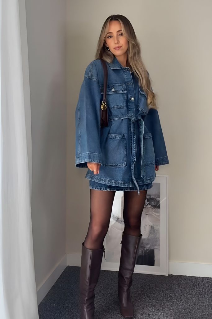 Denim and Boots That Always Stay Timelessly Cool