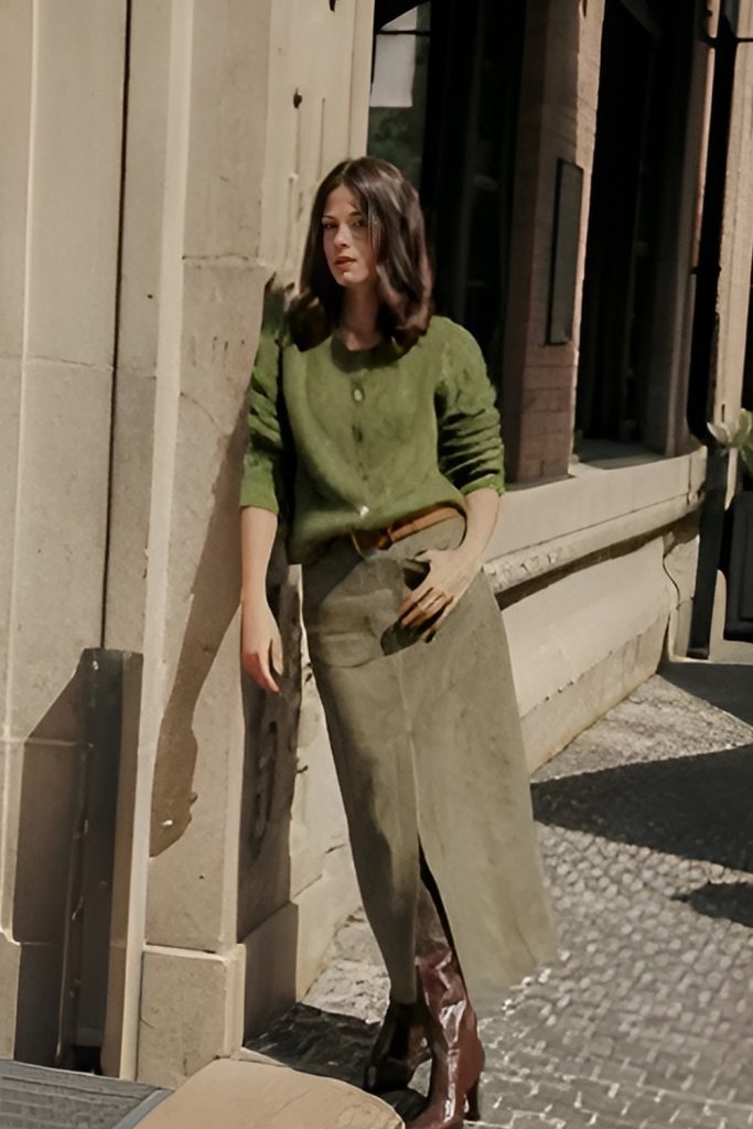 Earthy Browns and Greens Ground the Palette