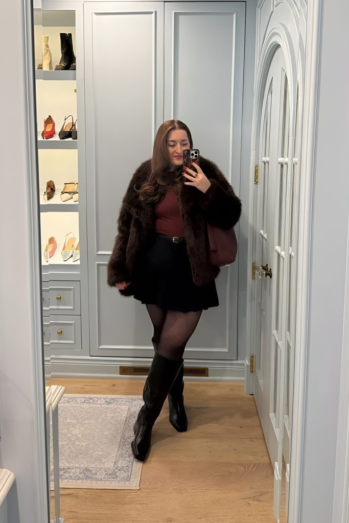 Faux Fur Accents for Soft Luxury