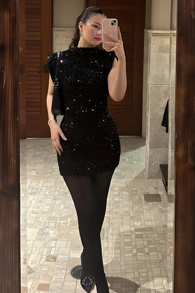 Little Black Dresses with a Seasonal Twist