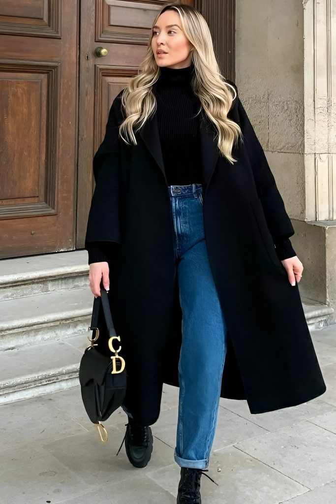 Oversized coats make winter great