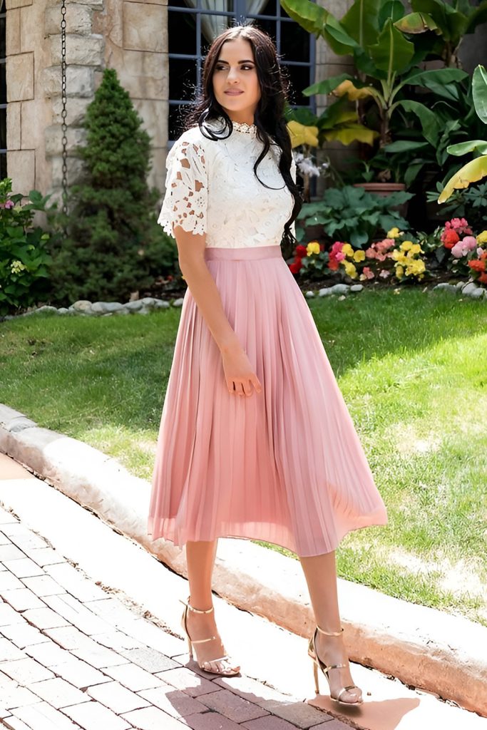 Pleated Skirts for Flowing Grace