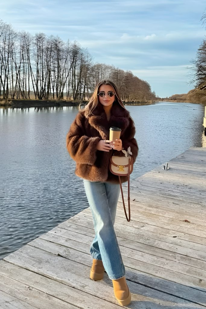Shearling and faux fur bring cozy opulence