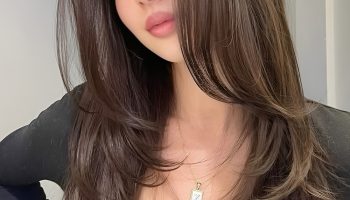 Sleek Long Layers with Subtle Framing