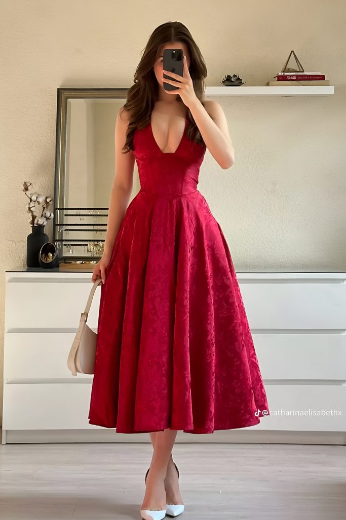 Tea Length Dresses for Vintage Elegance