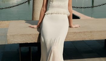 Textured Knit Pieces Stretch into Spring