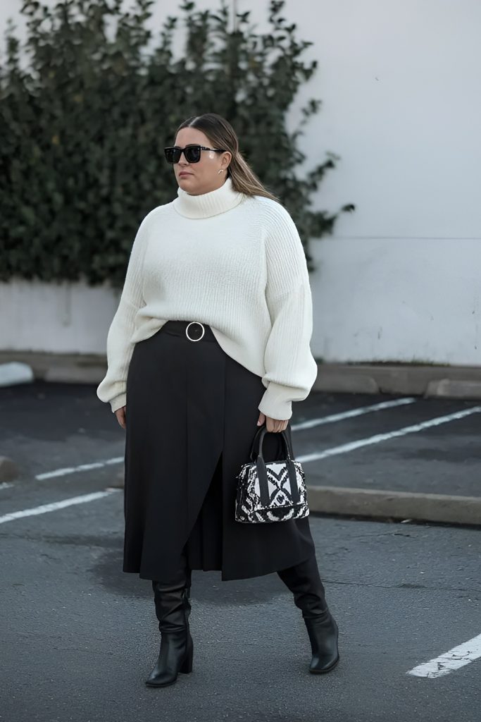 Turtleneck Layers for Cozy Refinement