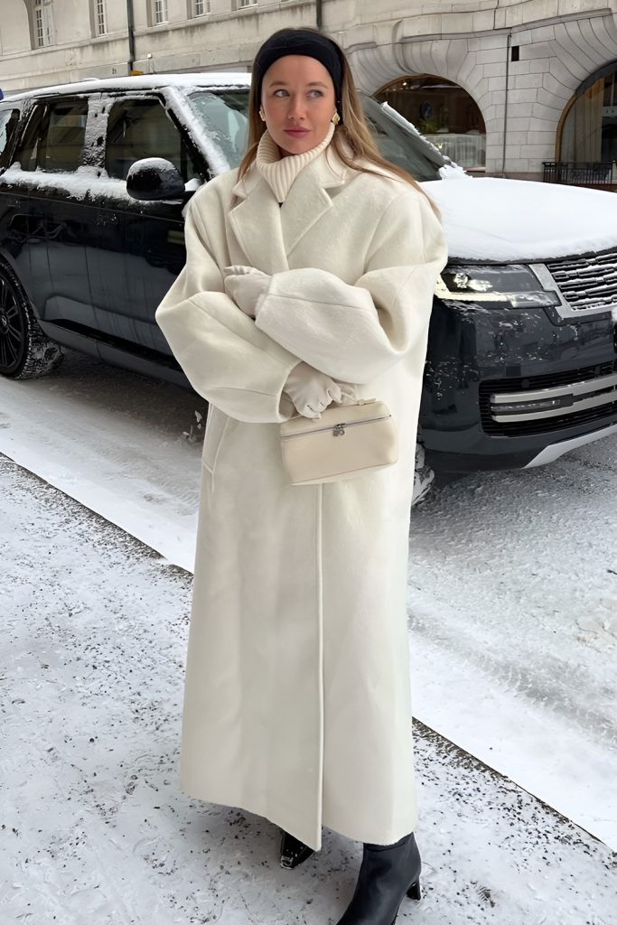 Winter white creates elegance