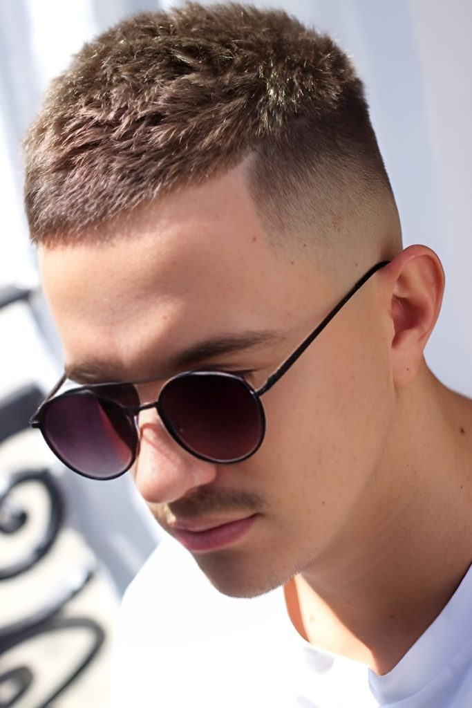 A Textured Crop Fade with Relaxed Character