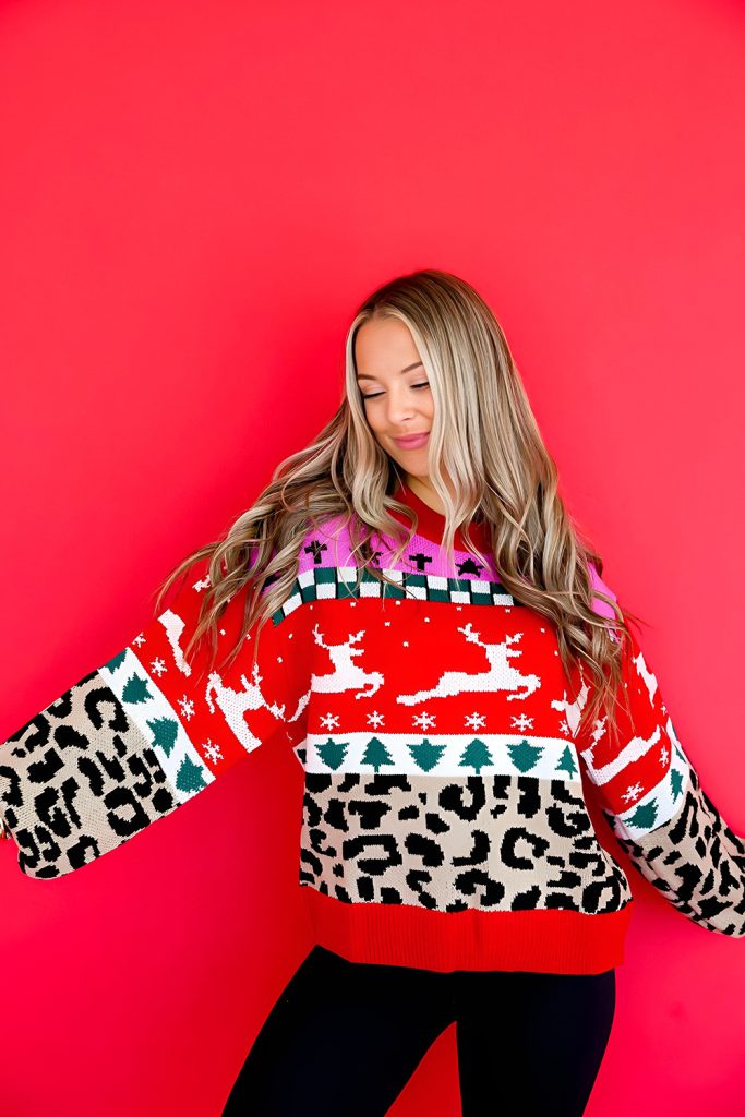 Bold Color Blocked Knits That Stand Out