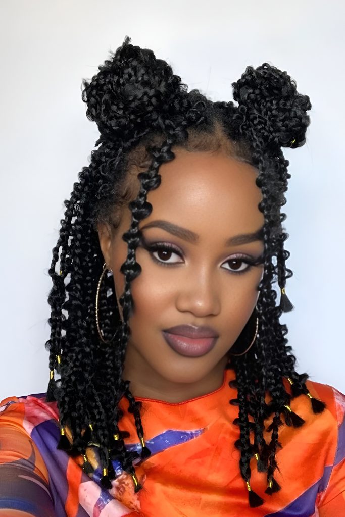 Butterfly Braids for Playful Feminine Vibe