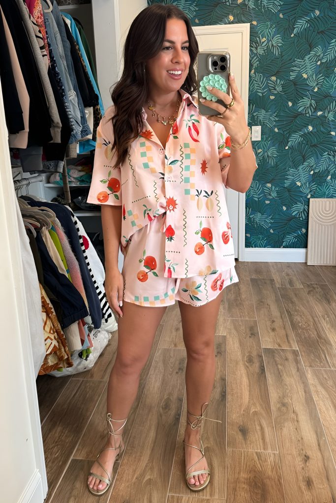 Coordinated Shorts and Crop Tops for Casual Vibes