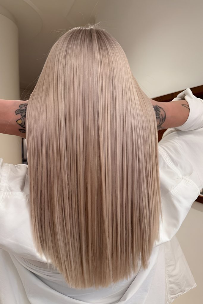 Creamy Vanilla Blonde With Soft Dimension