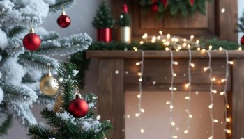 From dreamy winter villages to glowing fireplaces