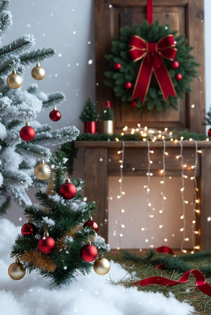 From dreamy winter villages to glowing fireplaces