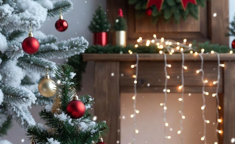 From dreamy winter villages to glowing fireplaces